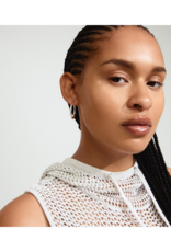PILGRIM Jorun Small Hoop Earrings in Silver by Pilgrim