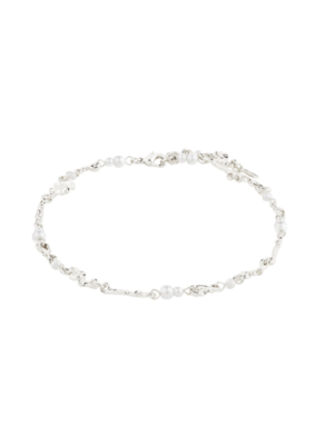 PILGRIM Sloan Ankle Chain in Silver by Pilgrim