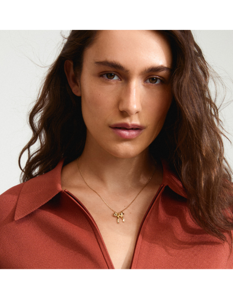 PILGRIM Cassian Necklace in Gold by Pilgrim