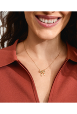 PILGRIM Cassian Necklace in Gold by Pilgrim