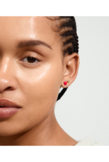 PILGRIM Maeve 2-in-1 Earring Set in Gold by Pilgrim