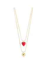 PILGRIM Maeve 2-in-a-set Necklace in Gold by Pilgrim