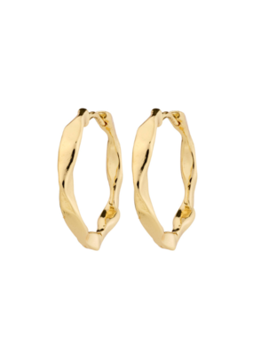 PILGRIM Dawn Earrings in Gold by Pilgrim
