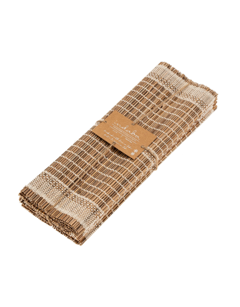 Indaba Trading Monterosso Palm Placemats Set of 4