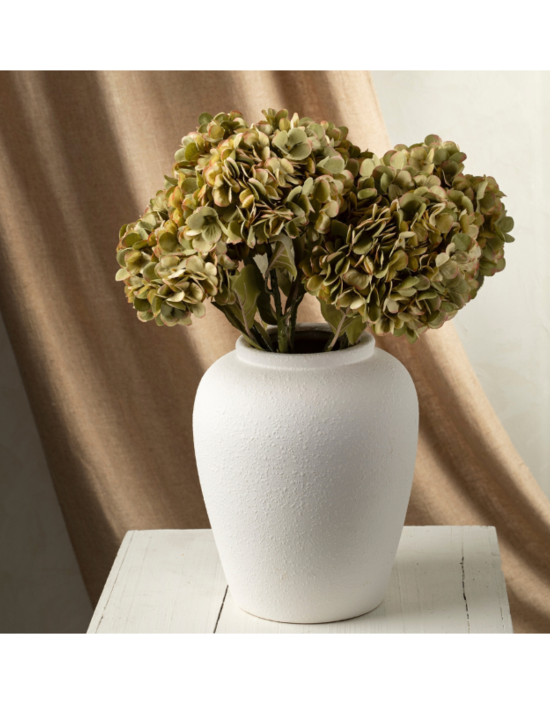 Indaba Trading Faded Hydranges Floral Stem Green