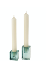 Indaba Trading Blue Luca Glass Candle Holder Large