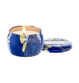 Voluspa Mini Tin Candle in Mediterranean Lemon by Voluspa