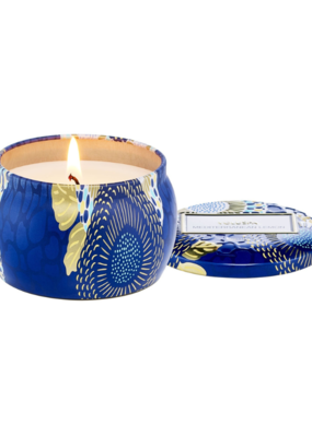 Voluspa Mini Tin Candle in Mediterranean Lemon by Voluspa