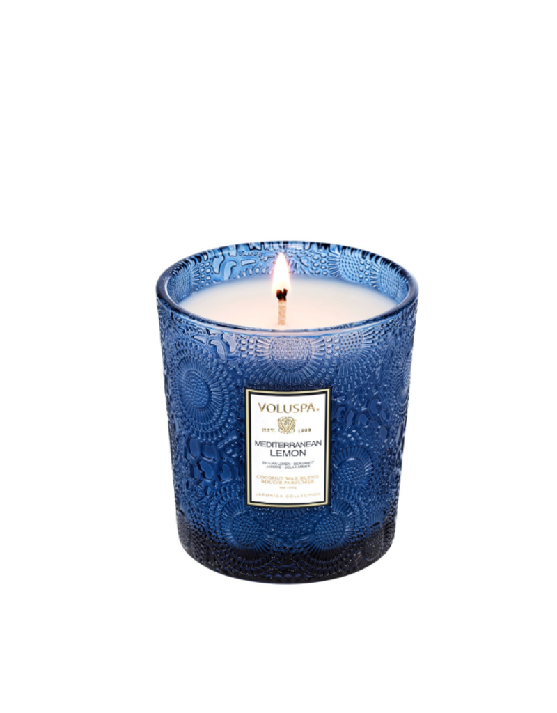 Voluspa 9oz Classic Candle in Mediterranean Lemon by Voluspa