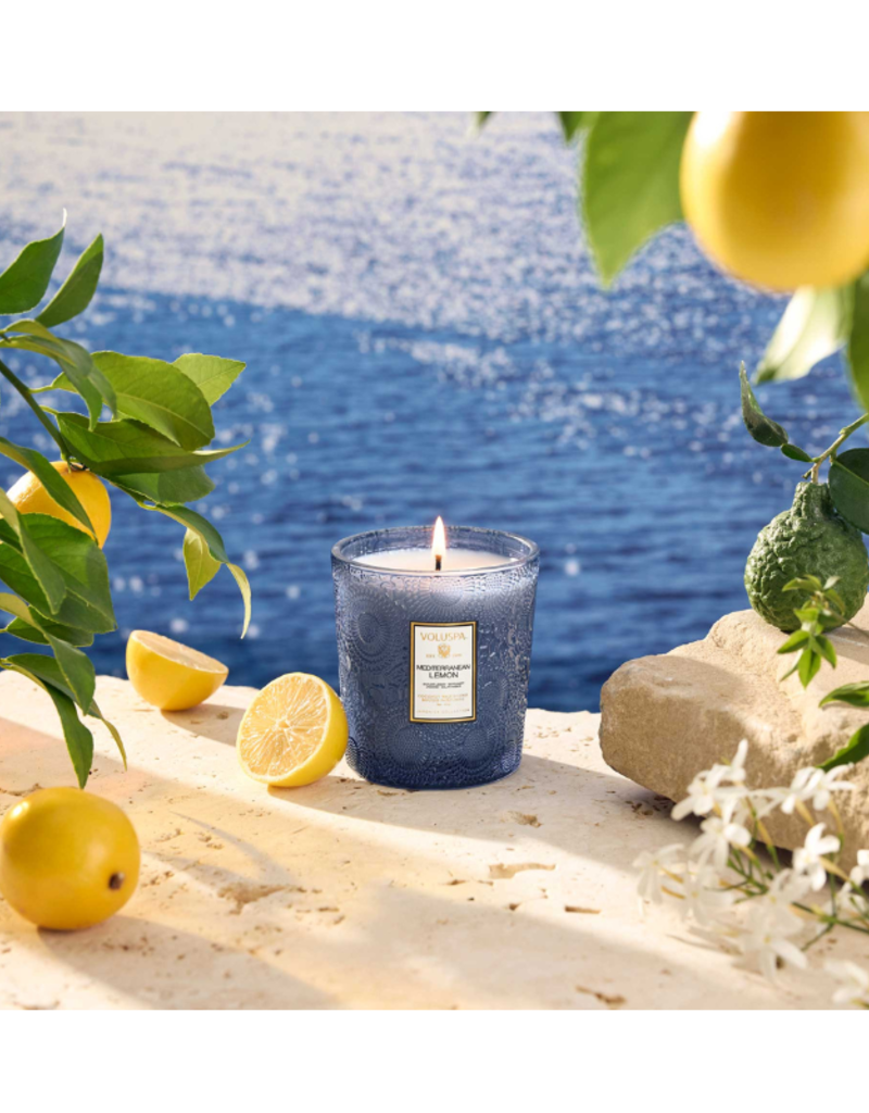 Voluspa 9oz Classic Candle in Mediterranean Lemon by Voluspa