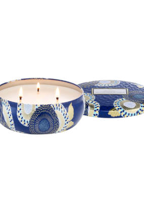 Voluspa 3-Wick Tin Candle in Mediterranean Lemon by Voluspa