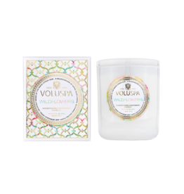 Voluspa 9.5oz Classic Candle in Wildflowers by Voluspa