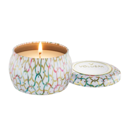 Voluspa Mini Tin Candle in Wildflowers by Voluspa