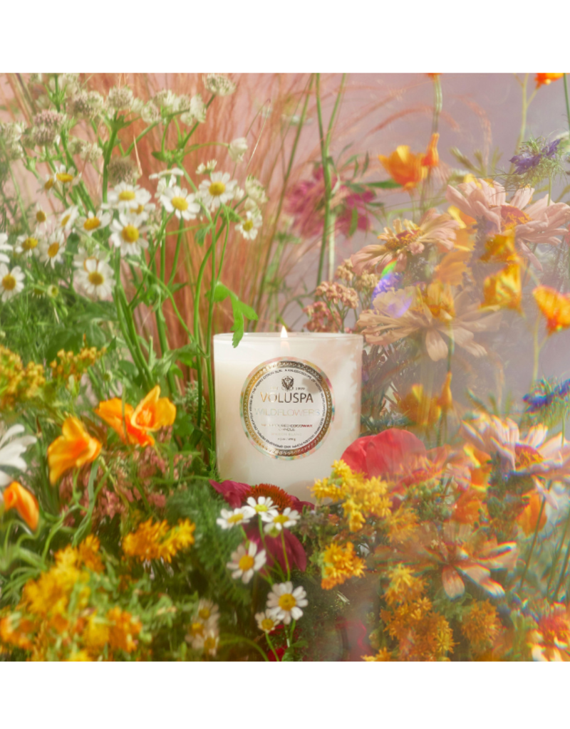 Voluspa Petite Jar Candle in Wildflowers by Voluspa