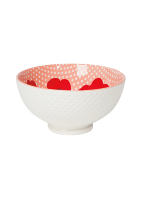 Danica Poppy Stamped Bowl 6"