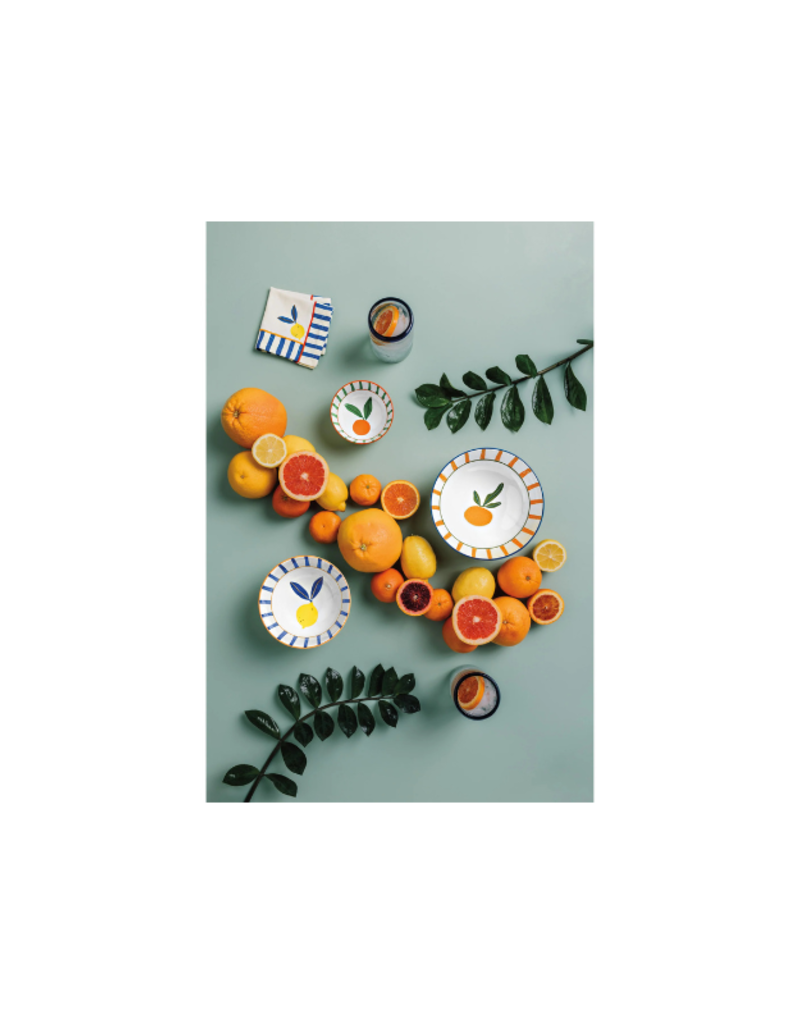 Danica Citrus Burst Stamped Bowl 6"