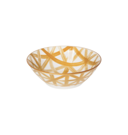 Danica Medium Imperial Stamped Bowl in Crosshatch 6.5"