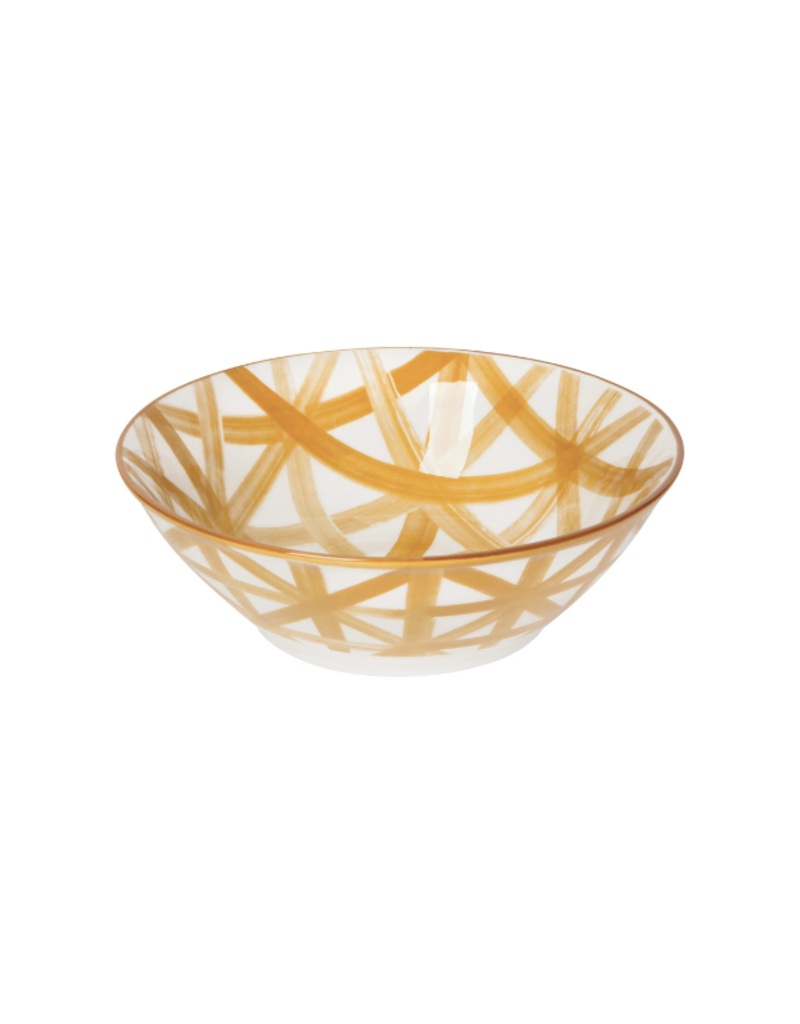 Danica Medium Imperial Stamped Bowl in Crosshatch 6.5"