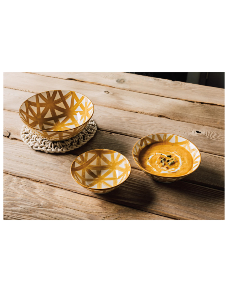 Danica Small Imperial Stamped Bowl in Crosshatch 5.5"