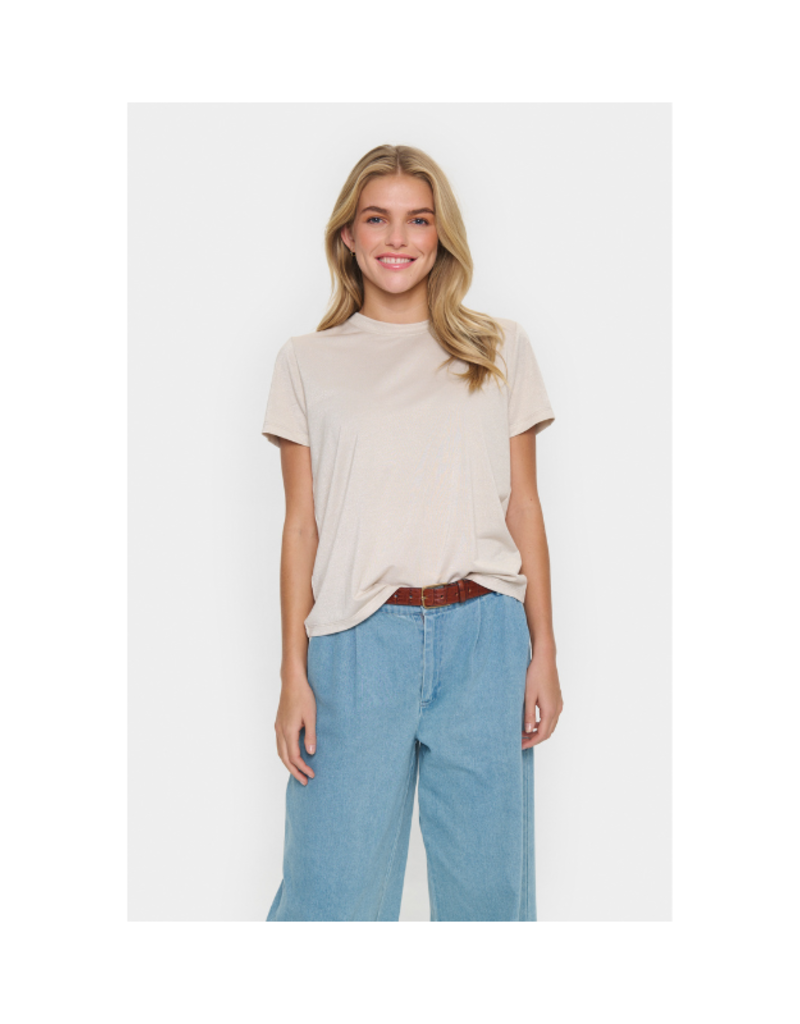 Saint Tropez Haga T-Shirt in Plaza Taupe by Saint Tropez