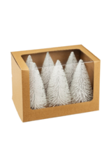 Indaba Trading Frosty White Bottle Brush Tree