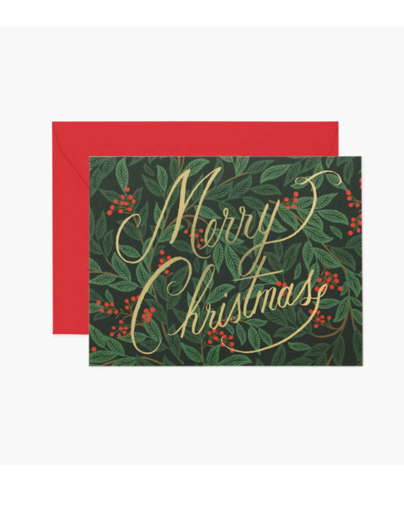 Rifle Paper Co. Rifle Willowberry Christmas Card
