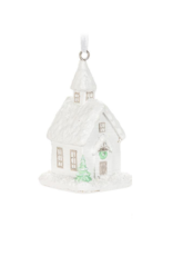 Glitter Church Ornament