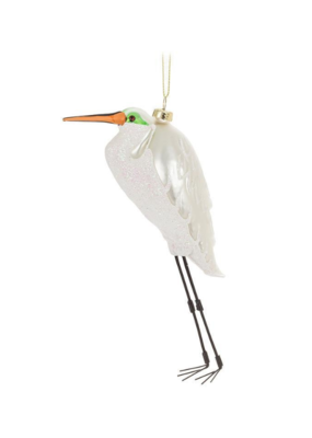 Great White Egret Ornament