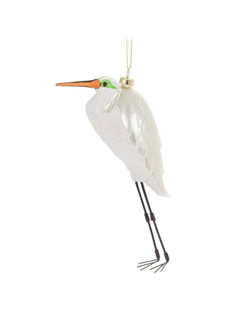 Great White Egret Ornament