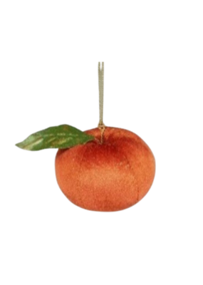 Velvet Orange Ornament