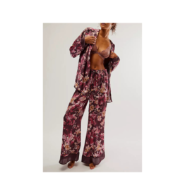 Free People Dreamy Days Pajama Set in Vintage Combo  by Free People