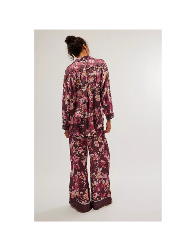 Free People Dreamy Days Pajama Set in Vintage Combo  by Free People