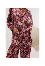 Free People Dreamy Days Pajama Set in Vintage Combo  by Free People