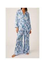 Free People Dreamy Days Pajama Set in Misty Combo by Free People