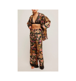 Free People Dreamy Days Pajama Set in Iron Combo by Free People
