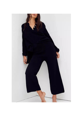 Free People Hailey Set in Black by Free People