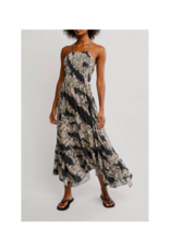 Free People Heat Wave Printed Maxi in Granite Combo by Free People