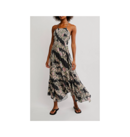 Free People Heat Wave Printed Maxi in Granite Combo by Free People