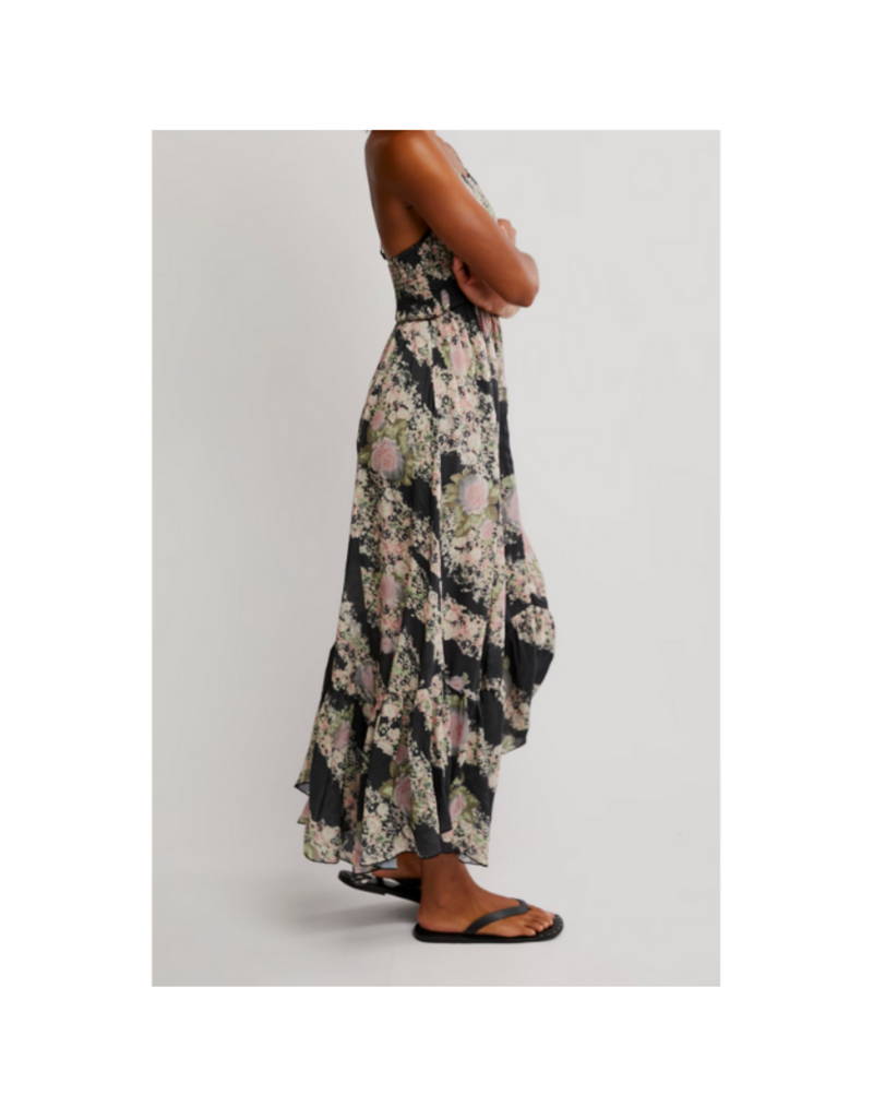 Free People Heat Wave Printed Maxi in Granite Combo by Free People