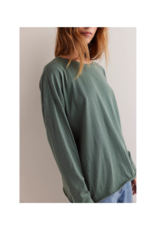 Free People Nina Long-Sleeve S Tee in Topiary by Free People
