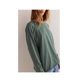 Free People Nina Long-Sleeve Tee in Topiary by Free People