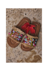 Free People Shipwrecked Slide Sandal in Multi by Free People