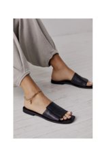 Free People Verona Slide Sandal in Black by Free People