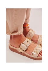 Free People Revelry Studded Sandal in Plaster by Free People