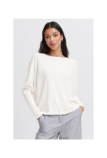 b.young Morla Bat Jumper in Marshmallow by b.young