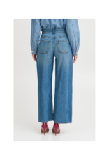b.young Kim Belt Jeans in Mid Blue by b.young