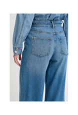 b.young Kim Belt Jeans in Mid Blue by b.young