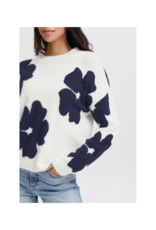 b.young Omea Jumper in Marshmallow Mix by b.young