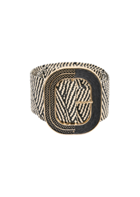 b.young Vilmina Belt in Black Mix by b.young