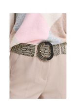 b.young Vilmina Belt in Black Mix by b.young